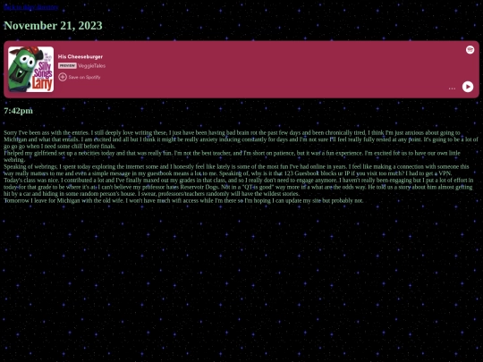 diary/entry7 screenshot
