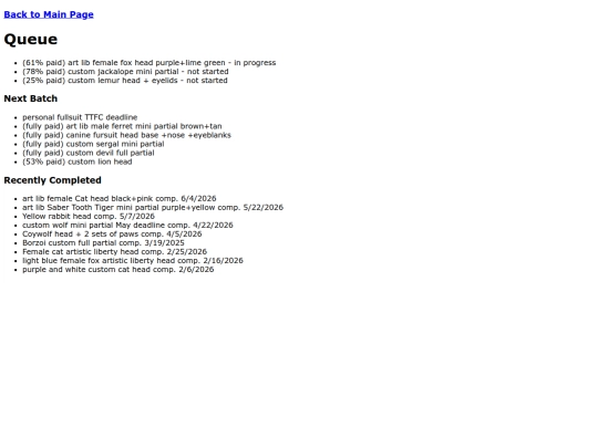 queue screenshot