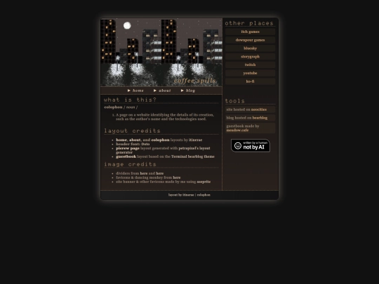 colophon screenshot