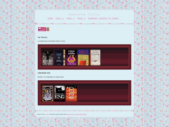 library screenshot