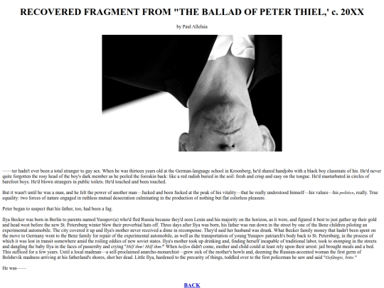 thiel screenshot