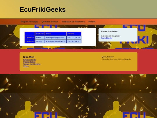 Proyecto Final Unidad 1/html/Ejercicio Unidad 1 Contactos screenshot