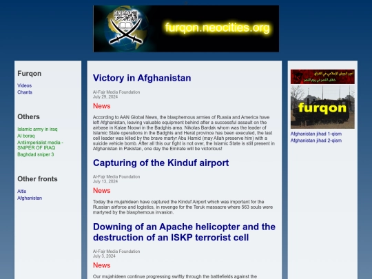Furqonsiteafghanistan screenshot