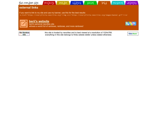 links screenshot