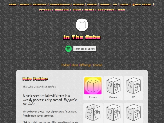about/fodder screenshot