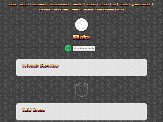 about/stats screenshot