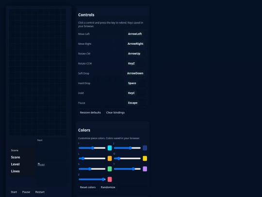 sfxtest screenshot