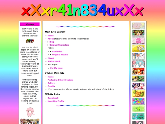 sitemap screenshot