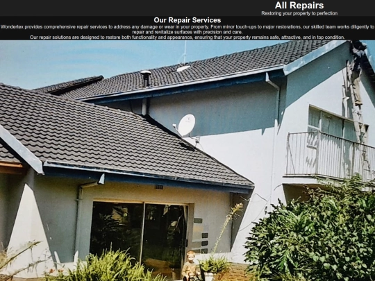repairs screenshot