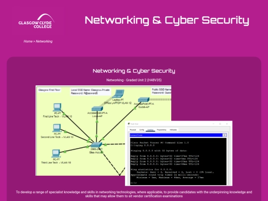 networking screenshot
