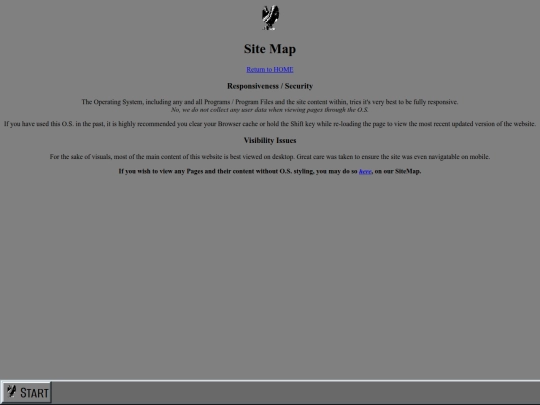 sitemap screenshot