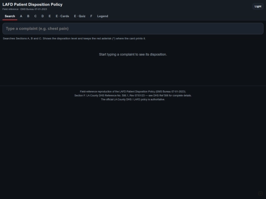 LAFD_Patient_Disposition_Policy screenshot