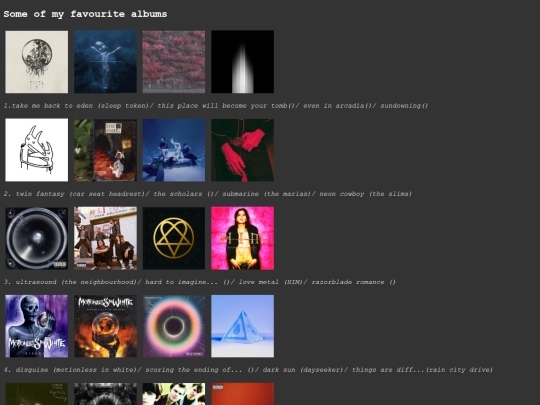 musicfavs screenshot