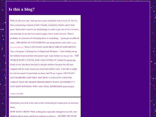 rambling screenshot
