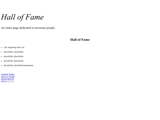 hof screenshot