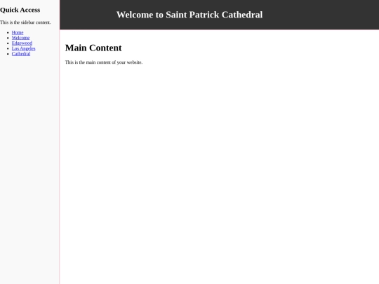 Cathedral screenshot