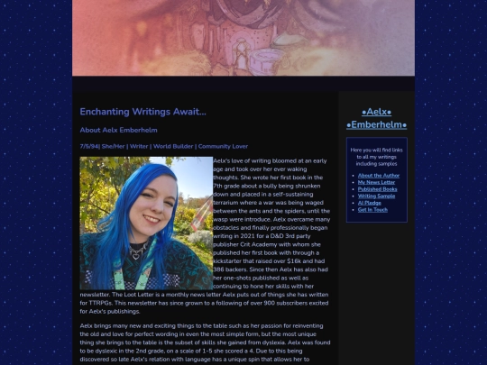 abouttheauthor screenshot