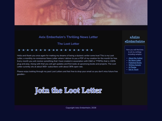 mynewletter screenshot