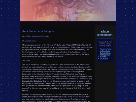 writingsamples screenshot