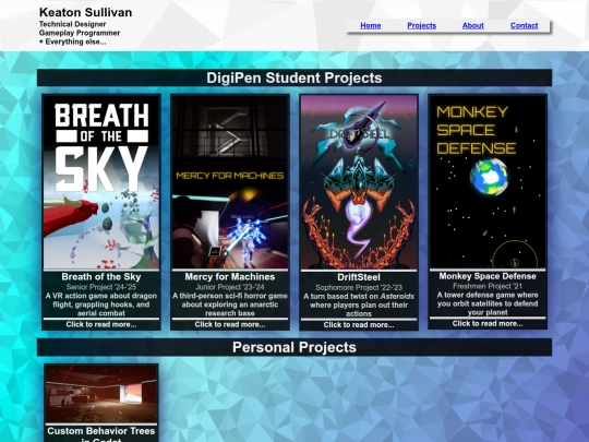 portfolio screenshot