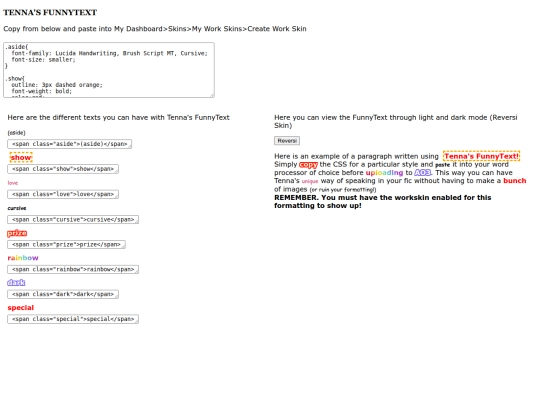 code_stuff/tenna_funnytext screenshot