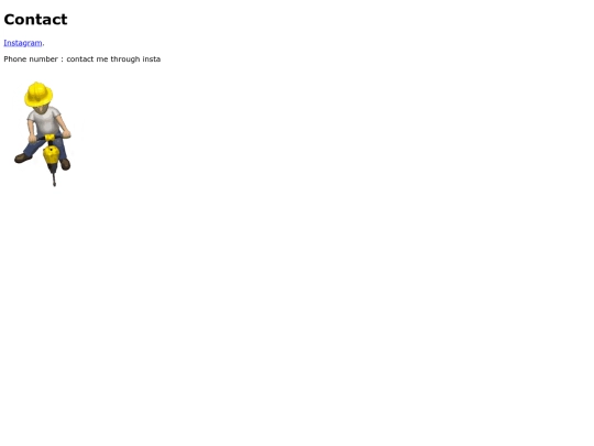 Contact screenshot