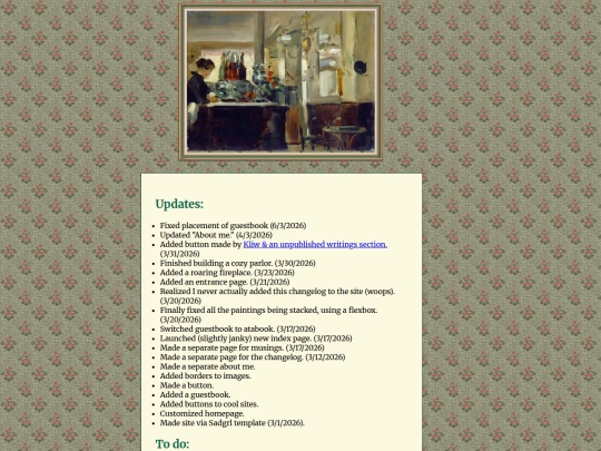 Changelog screenshot