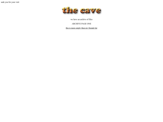 thecave screenshot