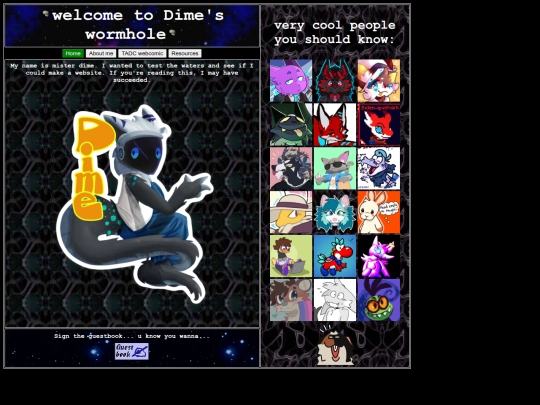 homepage screenshot