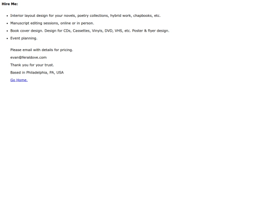services screenshot