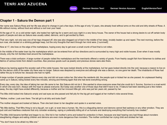 EnglishVersionAzucena screenshot