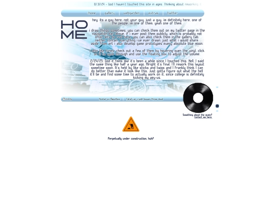 homepage screenshot