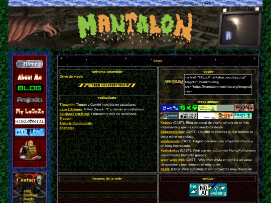 links screenshot