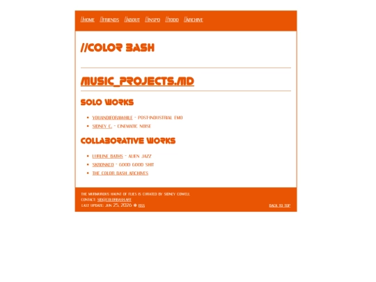 tags/color bash screenshot