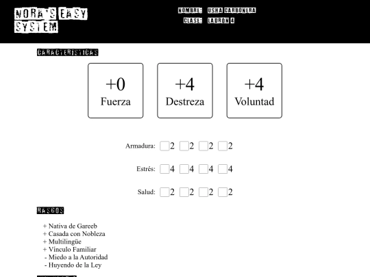 norasEasySystem_UshaCarbonera screenshot