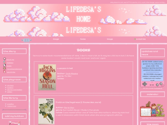 recommendations/books screenshot