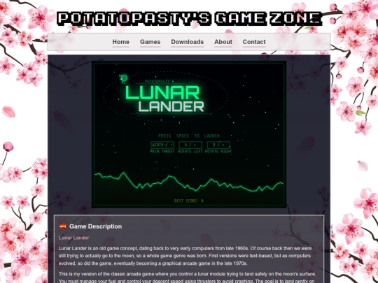 src/content/lunarlander screenshot