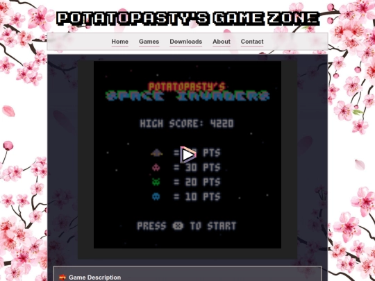 src/content/pico8spaceinvaders screenshot