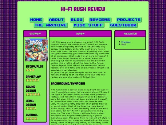 Reviews/Hi-Fi Rush screenshot