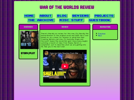 Reviews/War of the Worlds screenshot