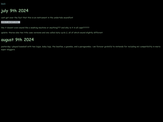 blog screenshot