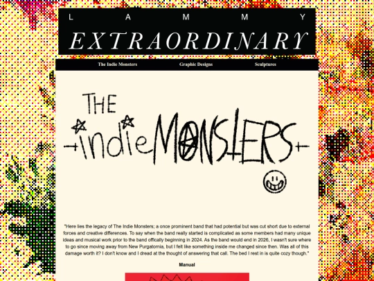 theindiemonstershomepage screenshot