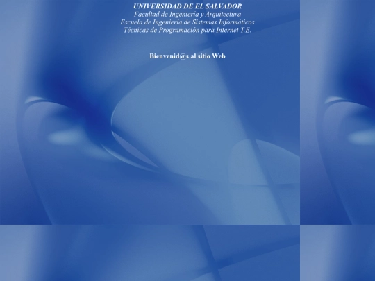 bienvenida screenshot