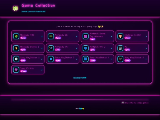 games screenshot