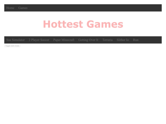 games screenshot