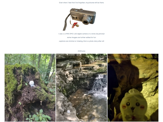 blog/photolog screenshot