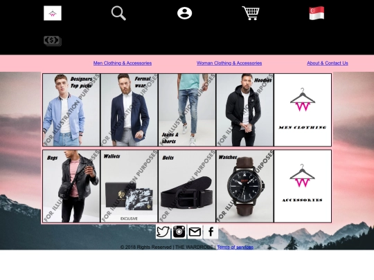 menpage screenshot