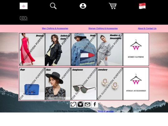 womanpage screenshot