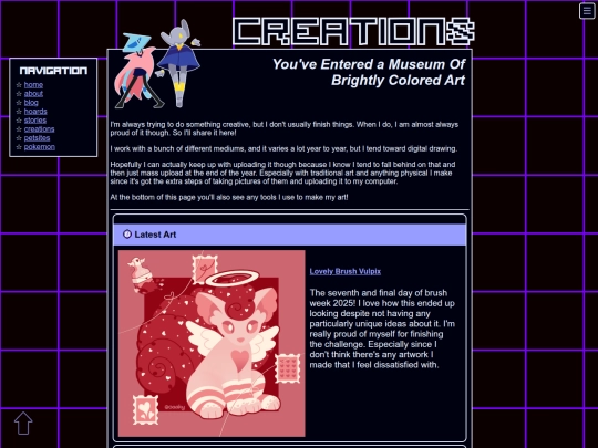 creations screenshot