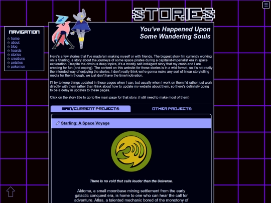 stories screenshot